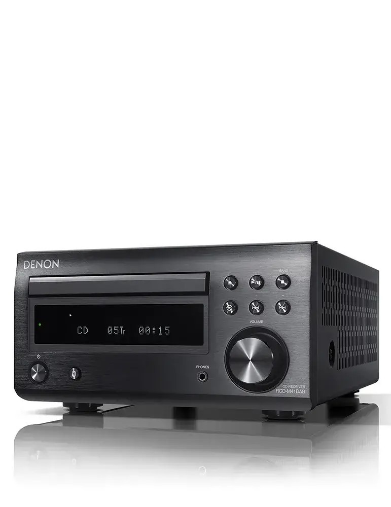 MIKROWIEŻA DENON RCD-M41 DAB+ CZARNA - OUTLET - GLO