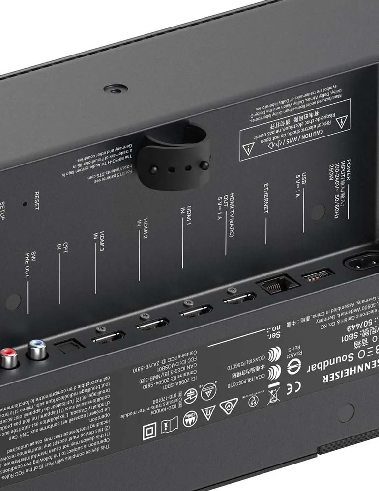 Sennheiser AMBEO Max Soundbar – Dolby Atmos soundbar