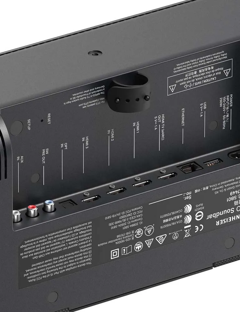 Sennheiser AMBEO Plus Soundbar Dolby Atmos – soundbar 3D
