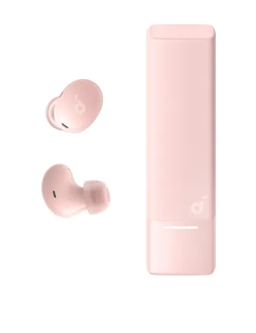 Słuchawki douszne ANC Bluetooth A30i Różowe - OUTLET - GLO