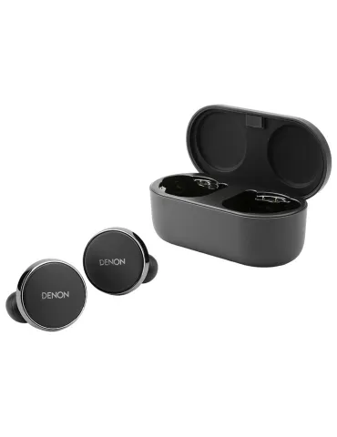 BEZPRZEWODOWE SŁUCHAWKI DOKANAŁOWE DENON Z REDUKCJĄ SZUMU AHC15PLBKEM CZARNE - OUTLET - GLO