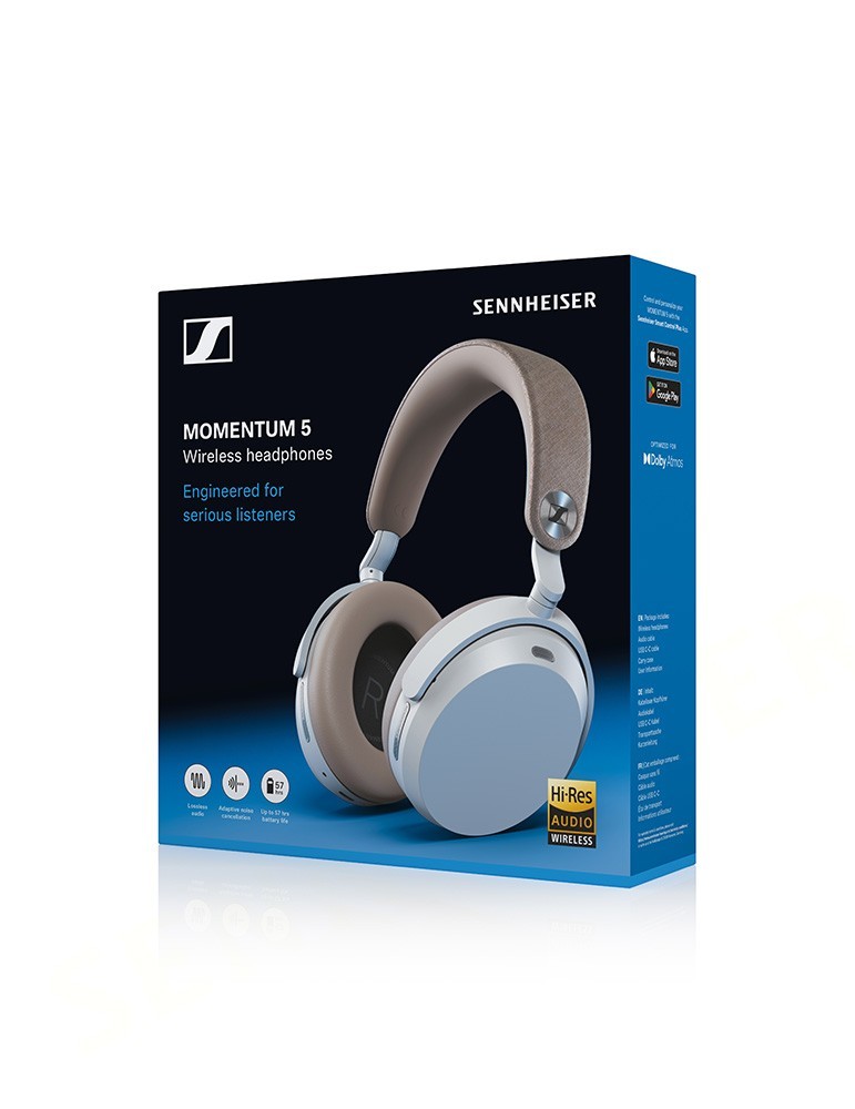 Sennheiser Momentum 5 Wireless – słuchawki ANC premium