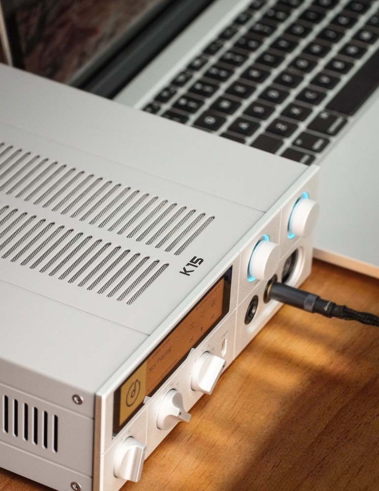 FiiO K15 – Stacjonarny wzmacniacz słuchawkowy DAC