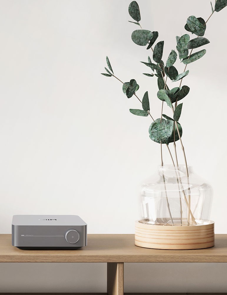 WiiM Amp Pro – inteligentny wzmacniacz strumieniowy audio