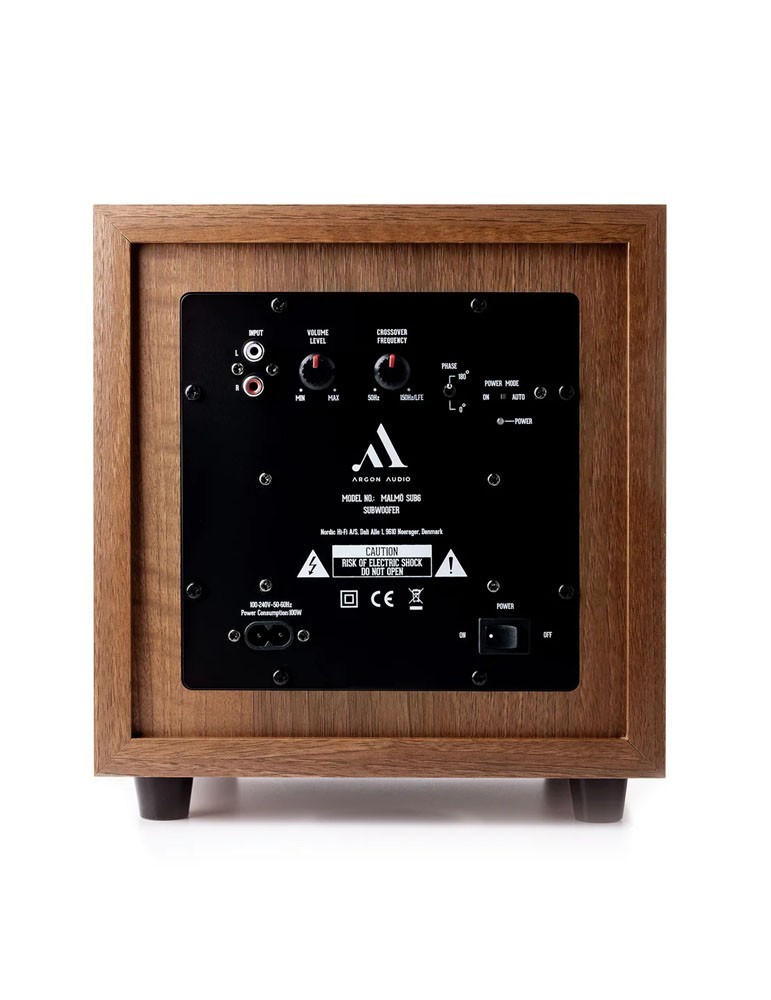 Subwoofer Argon Audio Malmo 6 | Mocny dźwięk w kompaktowej formie