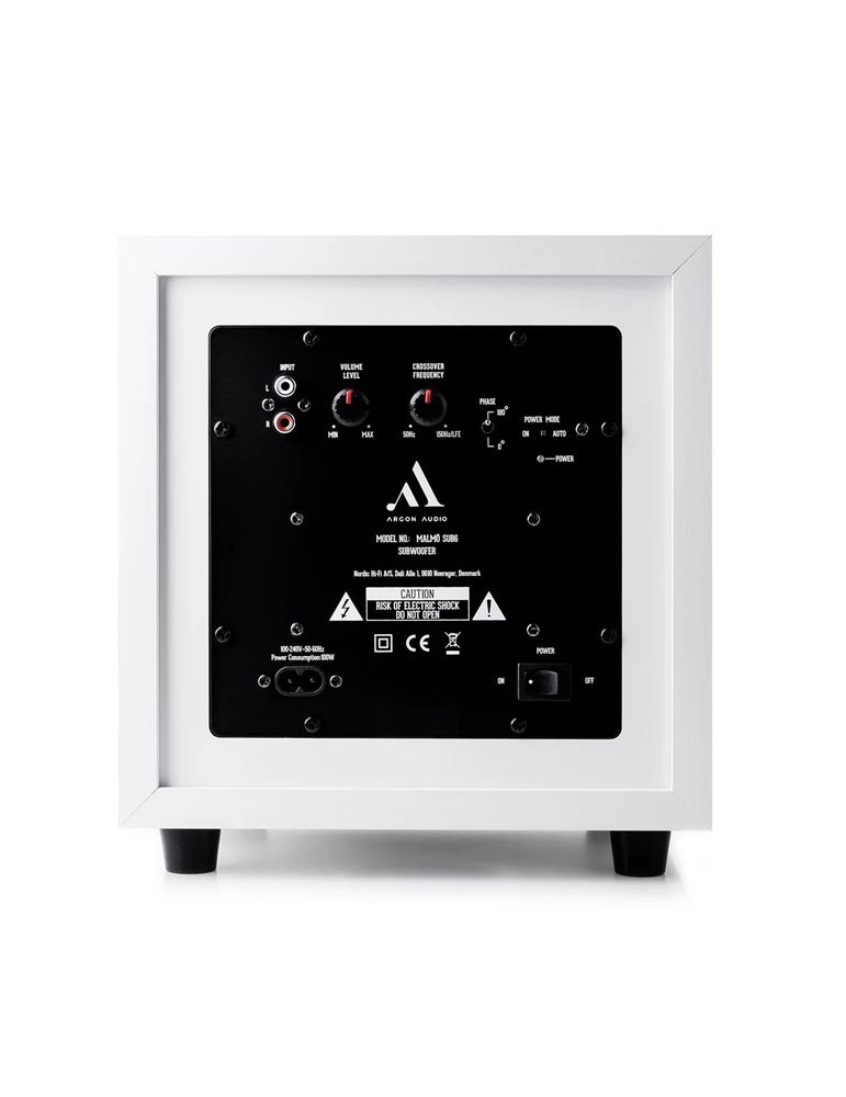 Subwoofer Argon Audio Malmo 6 | Mocny dźwięk w kompaktowej formie