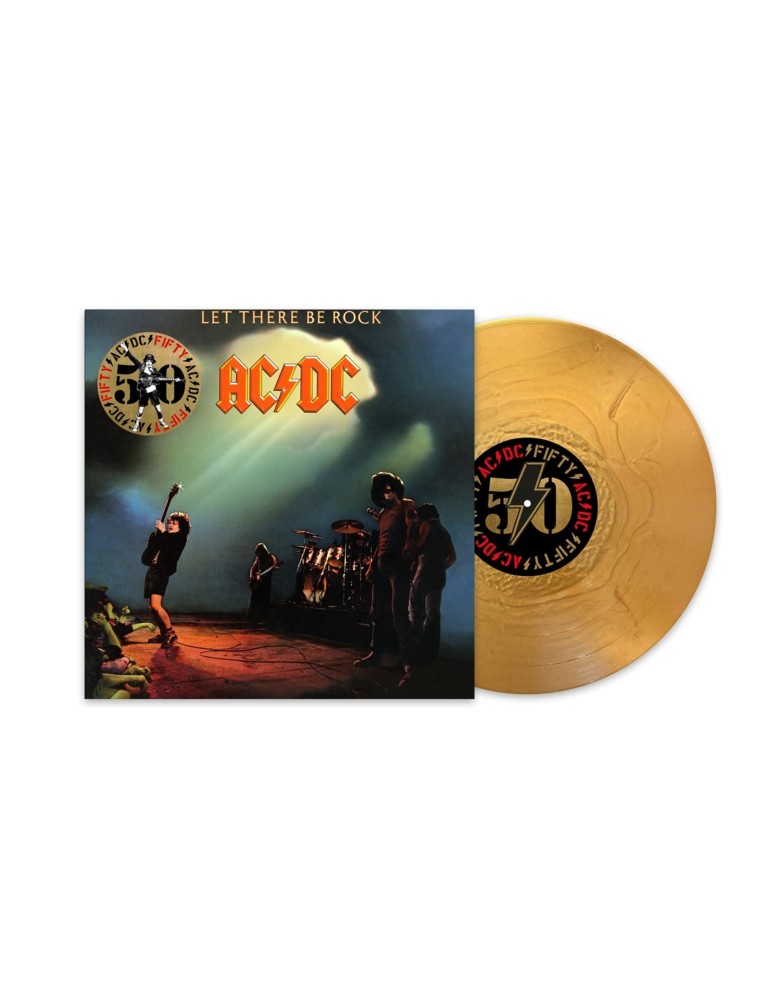 AC/DC - Let There Be Rock (50th Anniversary Gold Color Vinyl)