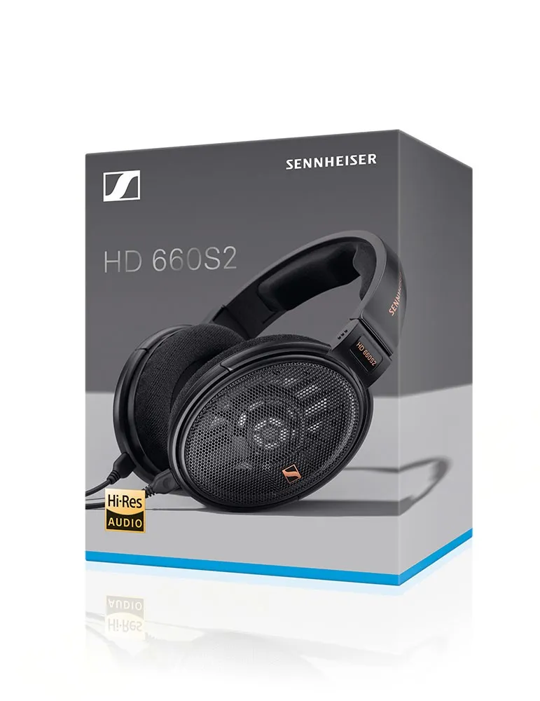 Sennheiser HD 660S2 — Otwarte słuchawki wokółuszne 300 Ohm