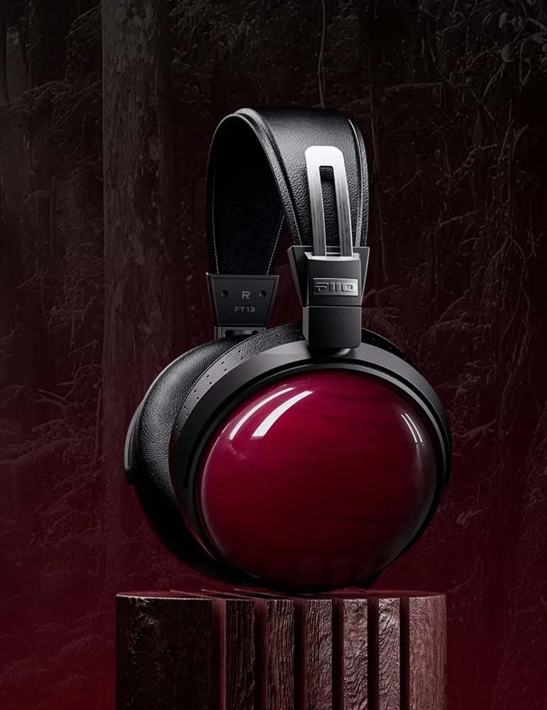 FiiO FT13 - Słuchawki wokółuszne zamknięte z drewnianymi muszlami