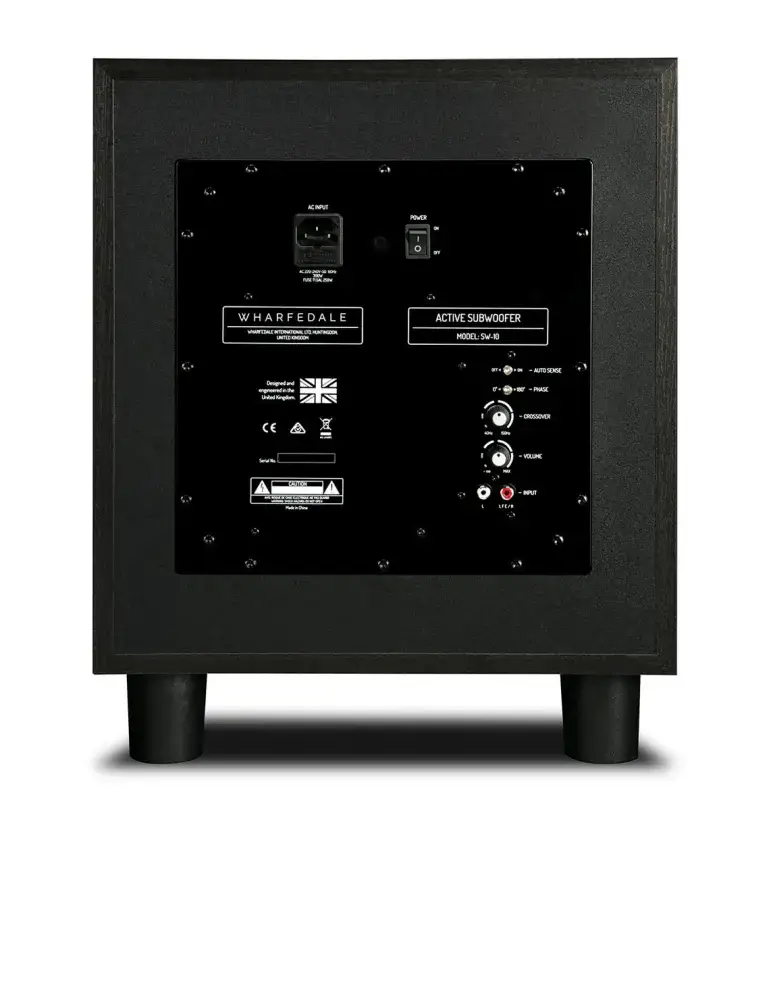 Wharfedale SW‑10 – subwoofer aktywny 10″ | Kompaktowy i mocny bas