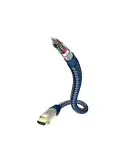 Kabel HDMI + Ethernet Premium Blue | IN-AKUSTIK | Wysoka jakość