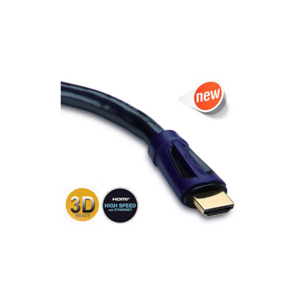 QED PERFORMENCE Przewód HDMI HS+Ethernet SUPERSPEED QE60[HDMI M - HDMI M]
