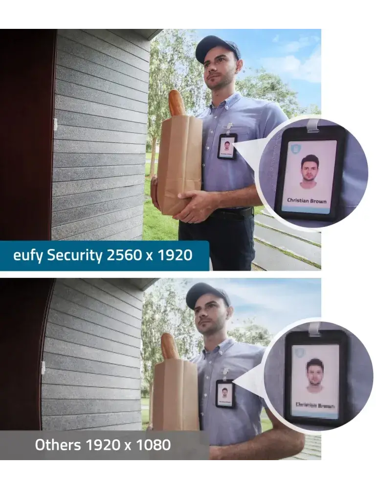 Wideodomofon EUFY Video Doorbell 2K | Bezprzewodowy | AI