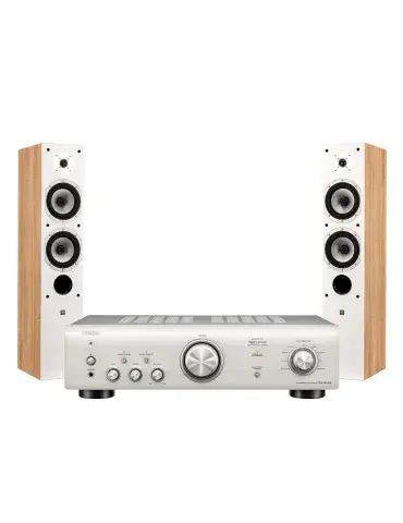 Zestaw stereo Denon PMA-600NE + Six | Moc i klarowność dźwięku