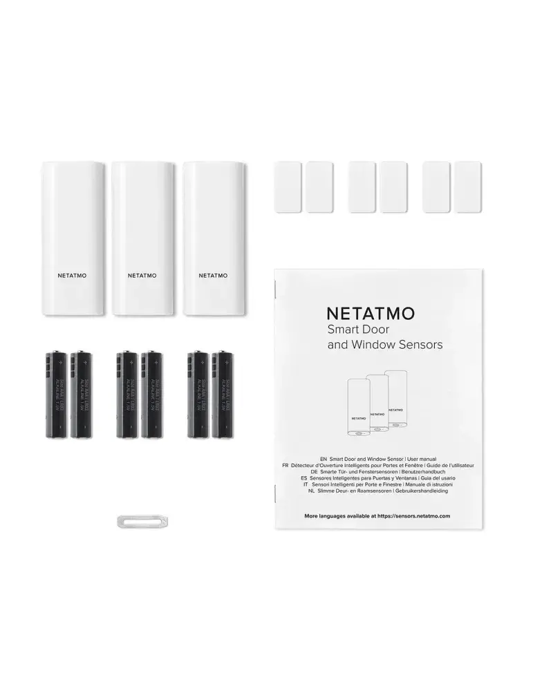 Netatmo Sensors | Bezprzewodowy czujnik | Precyzyjny monitoring
