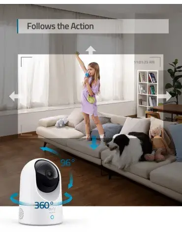Kamera wewnętrzna Eufycam Indoor Cam 2K | Obracana i pochylana 2