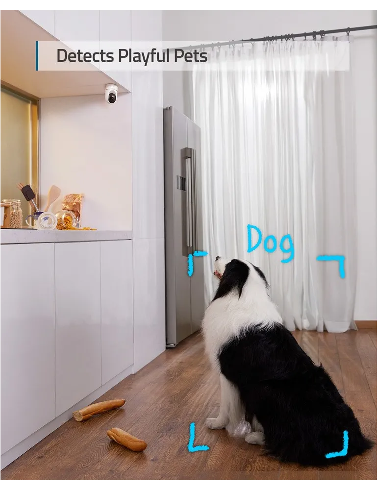 Kamera wewnętrzna Eufycam Indoor Cam 2K | Obracana i pochylana