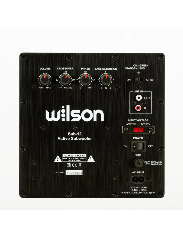 Subwoofer WILSON SUB-12 | Potężny bas | 250W mocy