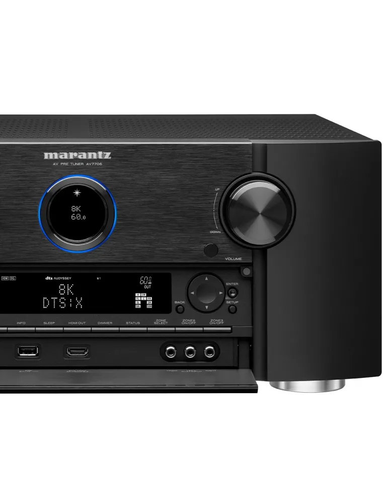 Przedwzmacniacz 8K AV7706 | Wielokanałowy dźwięk | MARANTZ