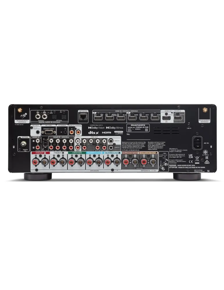 Amplituner Marantz Cinema 60 DAB | 7x100W | Dolby Atmos