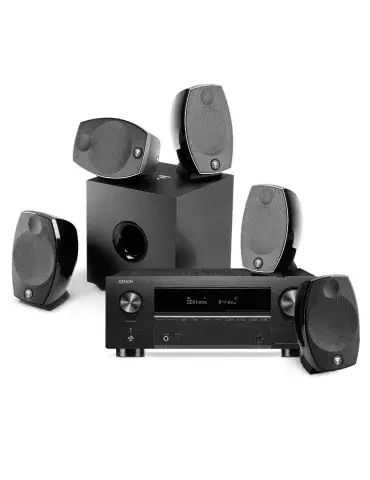🎥 Denon X3800H + Focal Sib Evo 5.1 – Kompaktowe kino z Dolby Atmos