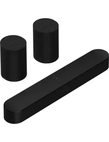 Zestaw dźwięku Sonos Beam Gen2 + Era 100 | Przestrzenny dźwięk