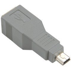 BCK400 Adapter zestaw USB 2.0: Przewód 1xUSB-A wtyk męski ‹-› 1xUSB-B wtyk męski