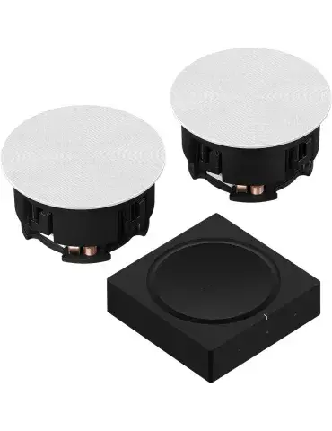 Zestaw AMP + 2x In-Ceiling | Ukryty system audio | SONOS