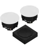 Zestaw AMP + 2x In-Ceiling | Ukryty system audio | SONOS