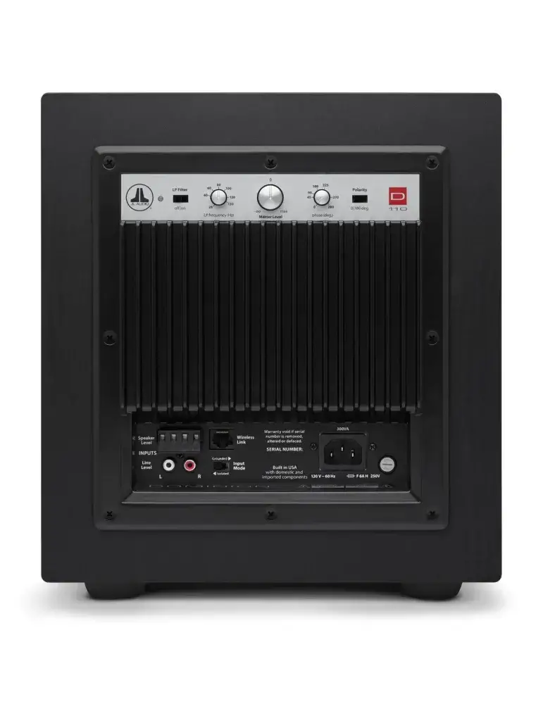 JL Audio Dominion® d110 | Subwoofer 10" | 750W mocy