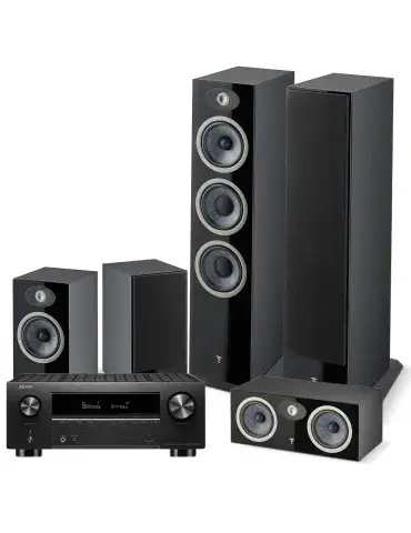 Kino domowe Denon AVR-X2800H | Focal THEVA N2/N1/CENTER