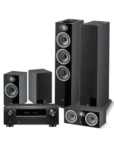 Kino domowe Denon AVC-X3800H | Focal THEVA N3D/N1/CENTER