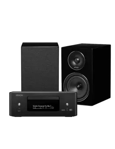 Zestaw stereo Denon RCD-N12 DAB + Wilson EL-4 – nowoczesne stereo z HEOS