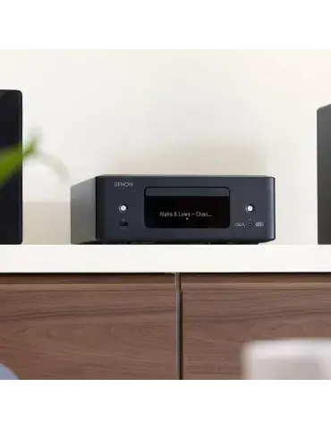 Zestaw stereo Denon RCD-N12 DAB + Wilson EL-4 – nowoczesne stereo z HEOS 2
