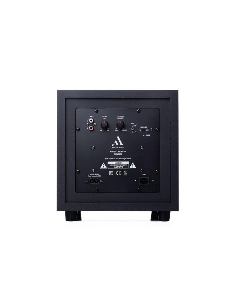 Subwoofer Argon Audio Malmo 6 | Mocny dźwięk w kompaktowej formie