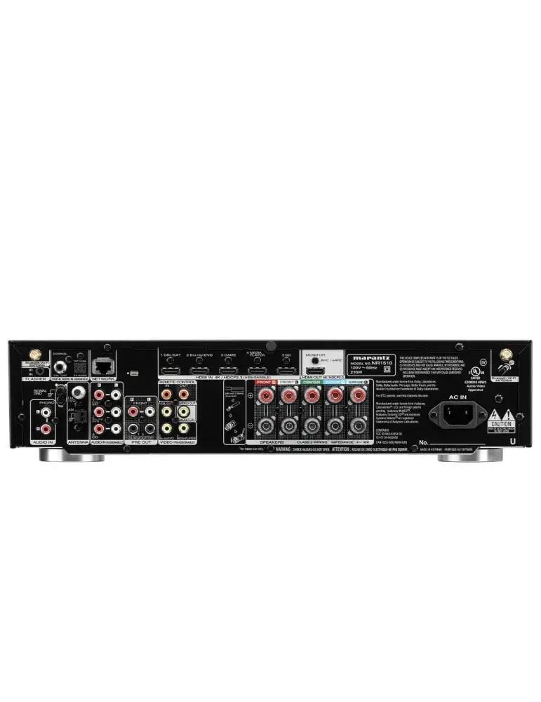 Amplituner kina domowego Marantz NR1510 | 5.2 | 85 W/kanał
