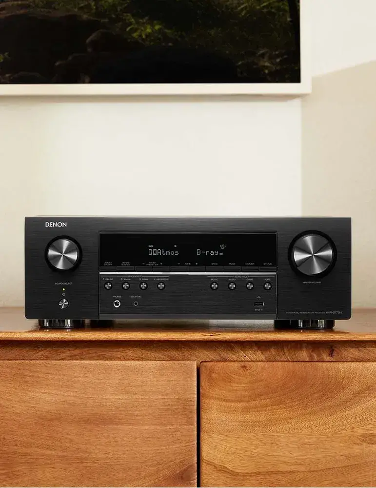 Amplituner Denon AVR-S770H | 8K i dźwięk 3D | Dolby Atmos