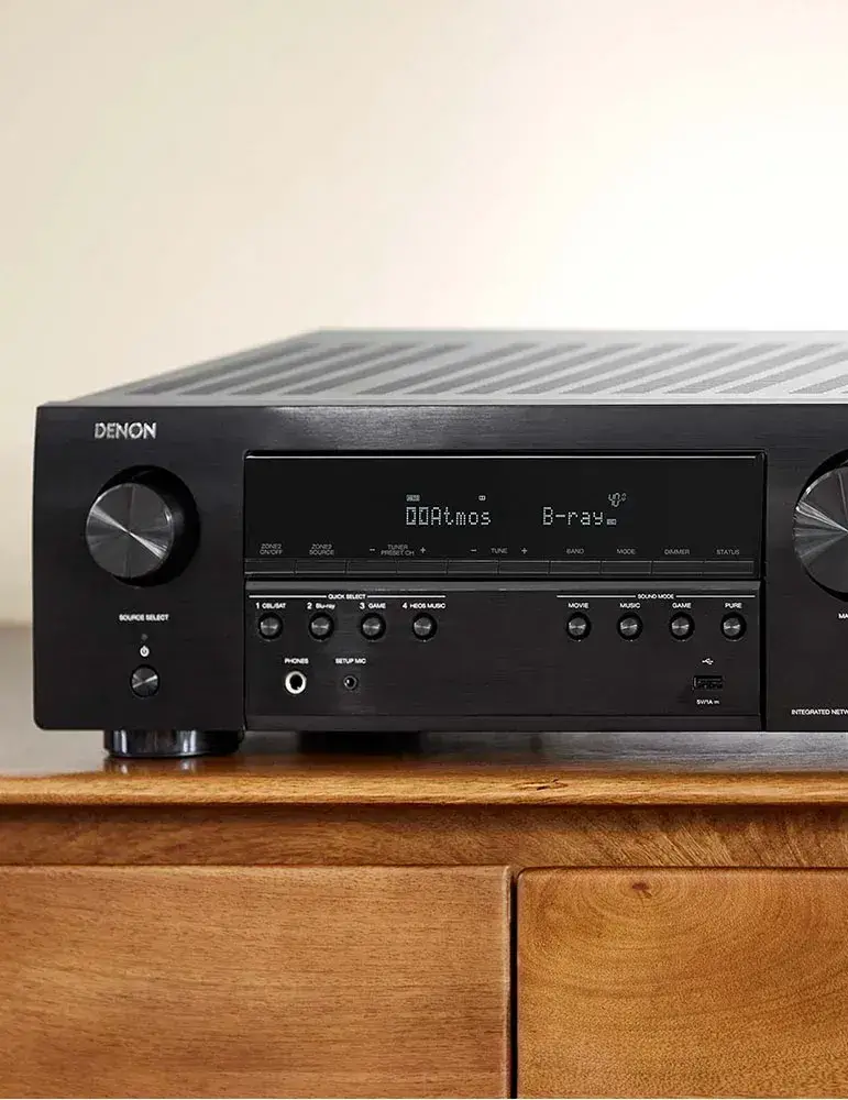 Amplituner Denon AVR-S770H | 8K i dźwięk 3D | Dolby Atmos