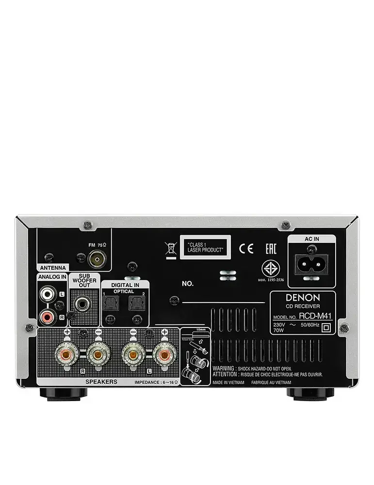 Amplituner stereo Denon RCD-M41 DAB+ | CD | Bluetooth