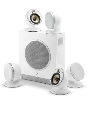 Zestaw kina domowego Focal Dome Flax 5.1 — Bezprzewodowy Sub Air
