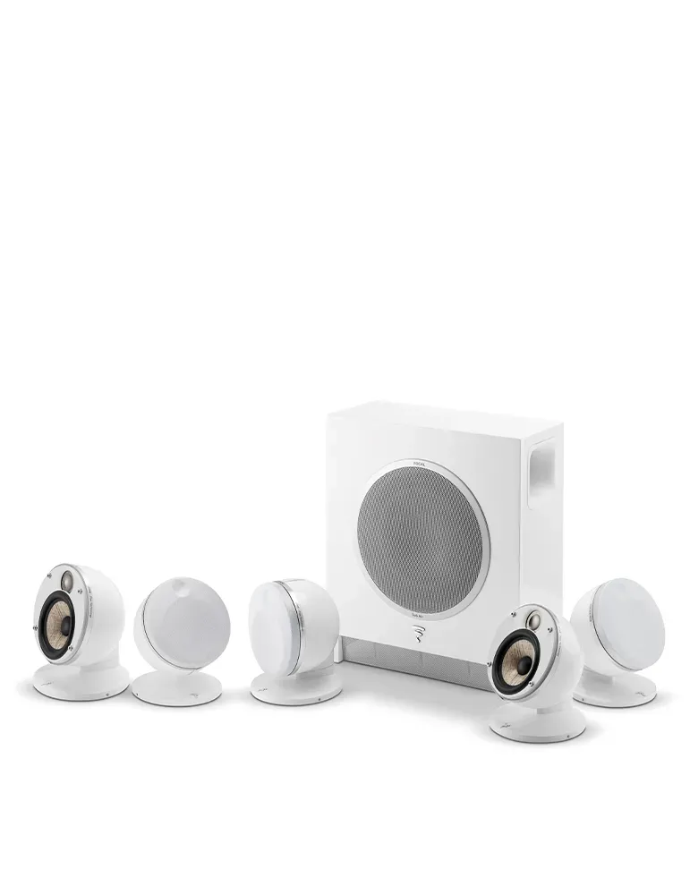 Focal Dome Flax 5.1 | Ergonomiczne głośniki kina domowego