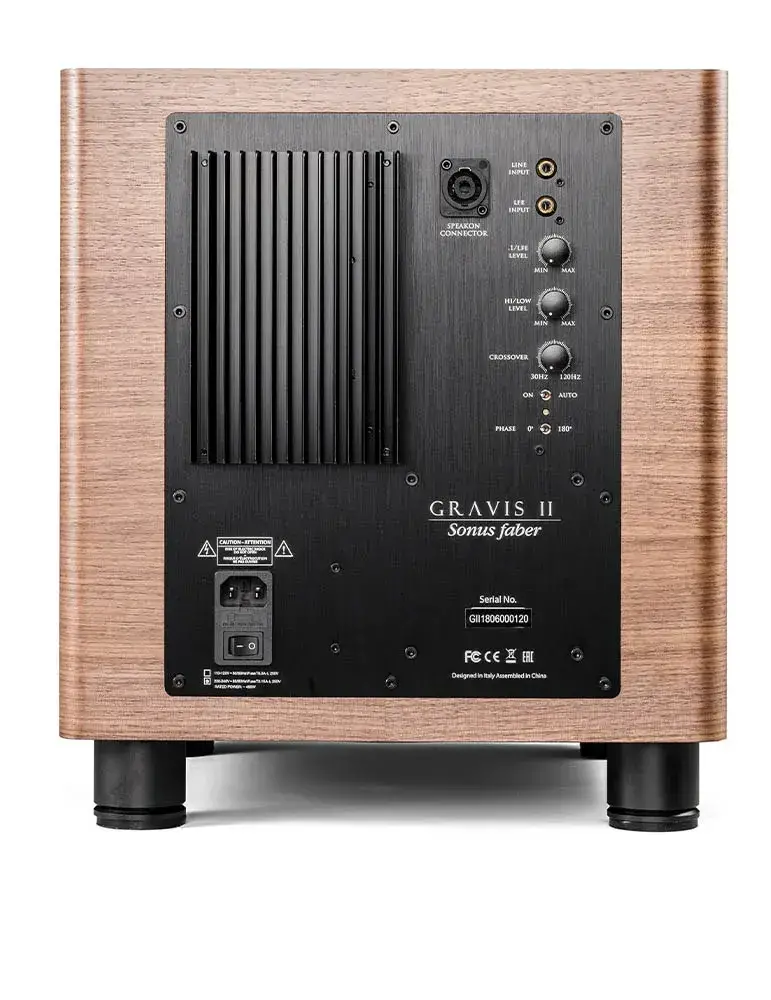 Subwoofer Sonus Faber Gravis II | Głębia basu | SONUS FABER