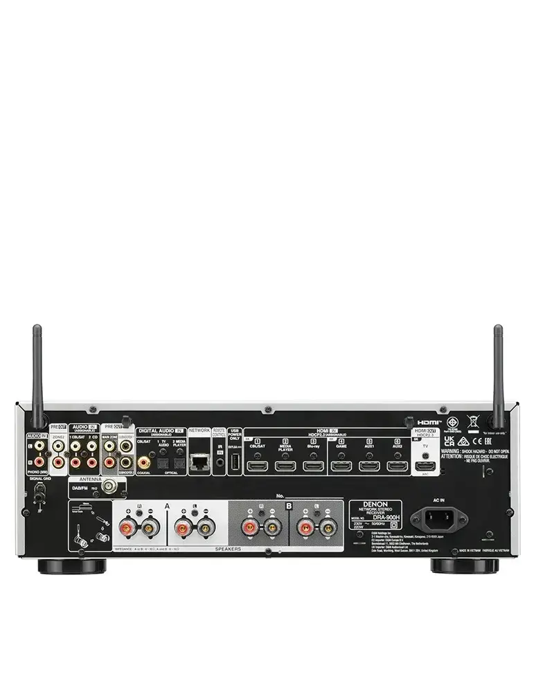 Denon DRA-900H | Amplituner stereo 8K HDMI | DENON