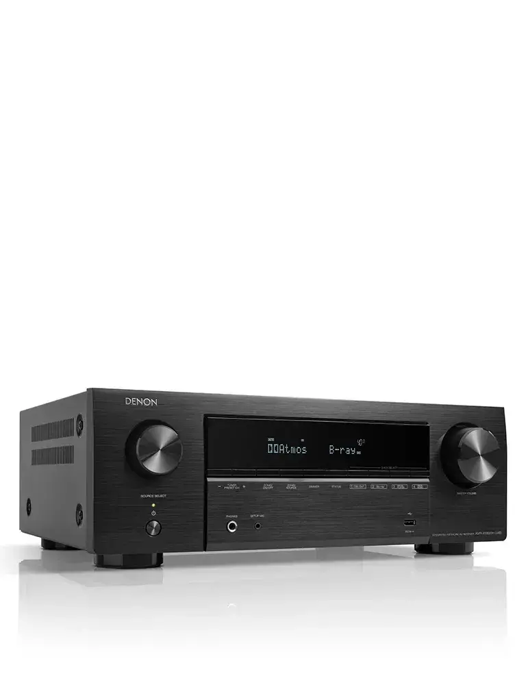 Denon AVR-X1800H DAB | Amplituner 8K i dźwięk 3D | DENON