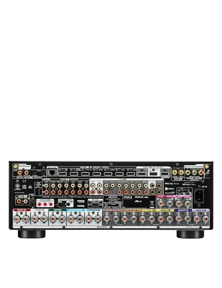 Amplituner Denon AVC-X6800H | 11.4 kanałów | Dolby Atmos