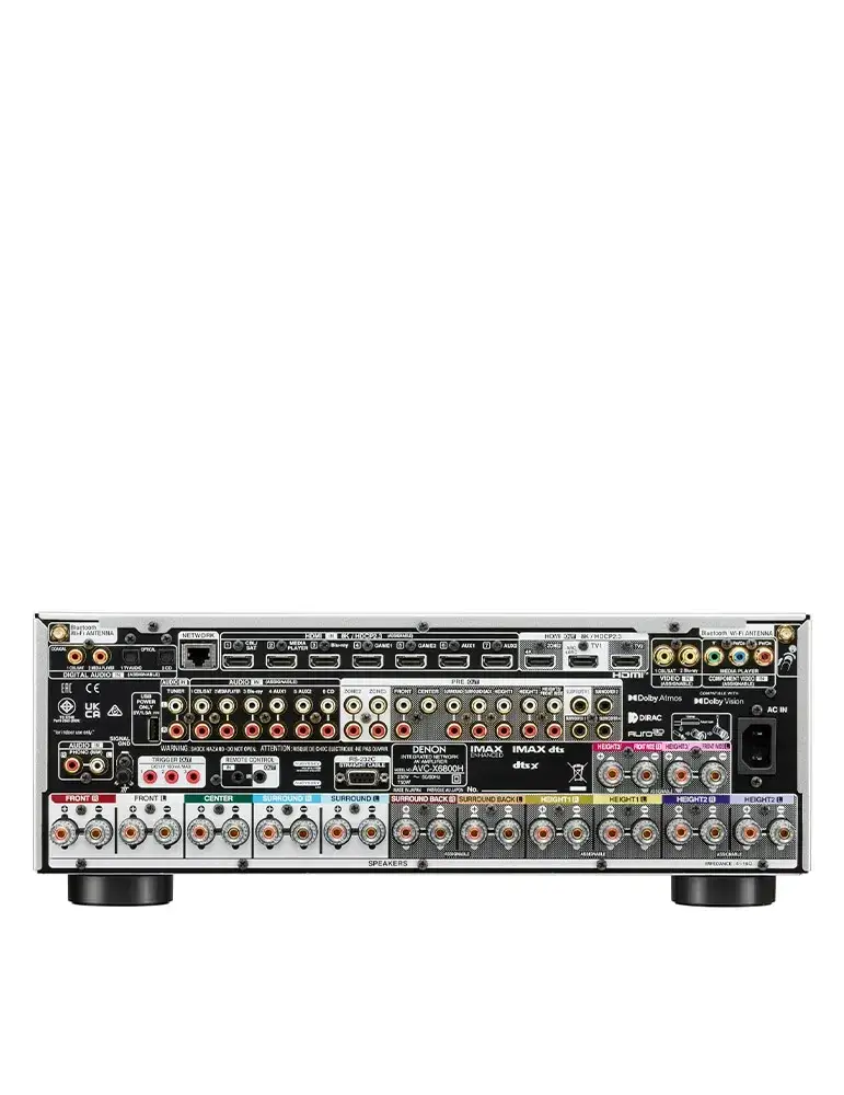 Amplituner Denon AVC-X6800H | 11.4 kanałów | Dolby Atmos