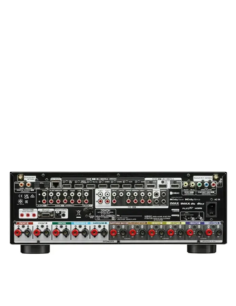 Amplituner Denon AVC-X4800H | 9.4 kanały | Dolby Atmos