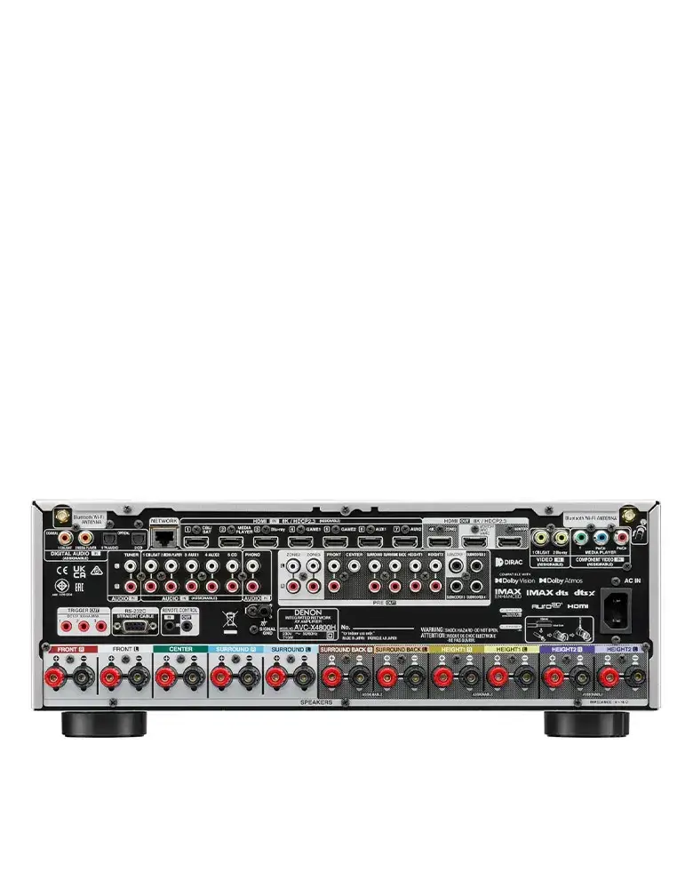 Amplituner Denon AVC-X4800H | 9.4 kanały | Dolby Atmos