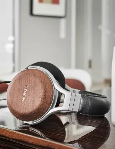 Słuchawki Denon AH-D7200 | Precyzyjny dźwięk | Orzech włoski 2