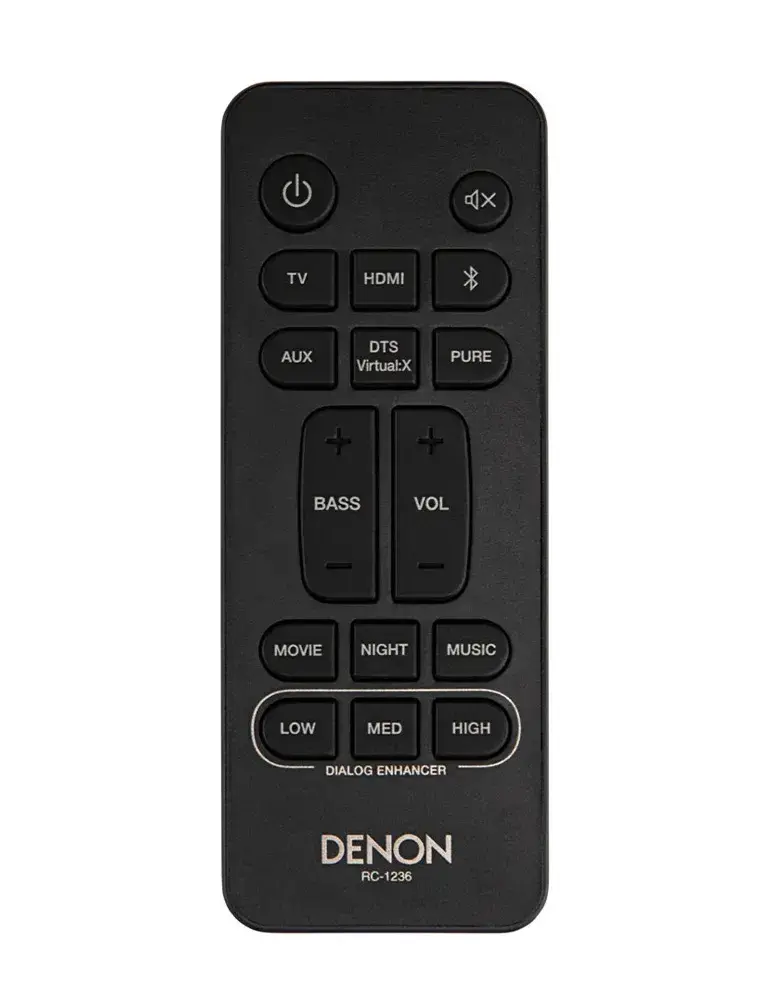 Soundbar DENON DHT-S216 | Dolby Digital | 3D DTS Virtual:X